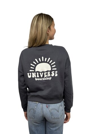 Universe Boardshop WOMEN'S SOLEIL CREWNECK NAVY/WHITE
