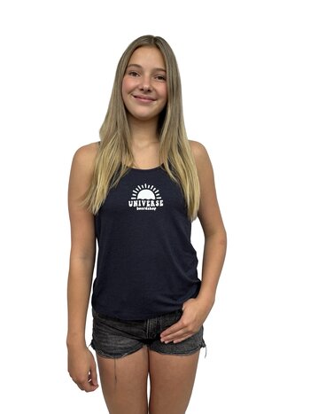 Universe Boardshop WOMEN'S SOLEIL TANK NAVY/WHITE