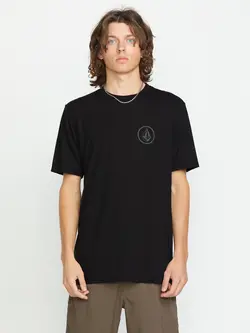 Volcom MEN'S STONE TECH SHORT SLEEVE TEE BLACK