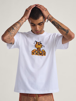 Vans MEN'S WAFFLES THE DOG T-SHIRT WHITE