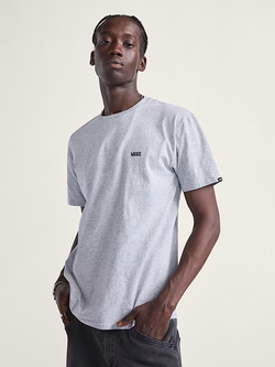 Vans HOMMES LEFT CHEST LOGO T-SHIRT HEATHER GREY