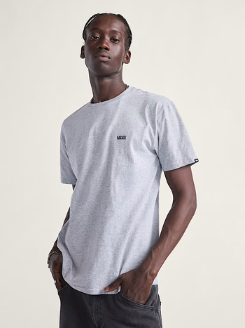 Vans MEN'S LEFT CHEST LOGO T-SHIRT HEATHER GREY