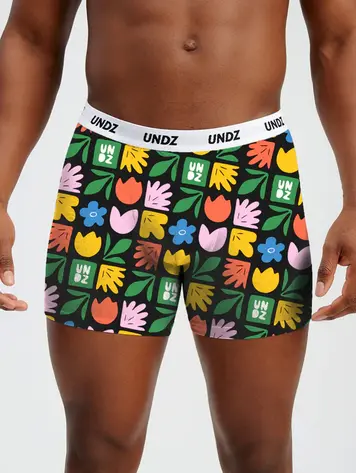 Undz HOMMES CLASSIC BOXER BAMBOO UNDZ PATTERN