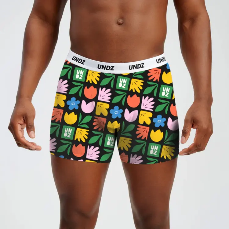 Undz HOMMES CLASSIC BOXER BAMBOO UNDZ PATTERN