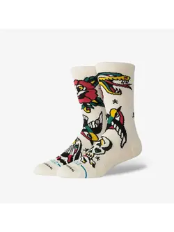 Stance MEN'S ARPA FLASH CREW SOCKS CANVAS