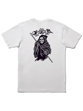 Stance HOMMES HIGH ROLLER T-SHIRT WHITE