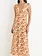Rhythm HAVEN FLORAL MAXI DRESS RED