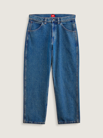 Vans MEN'S SKATE CHECK-5 LOOSE DENIM PANTS VINTAGE INDIGO