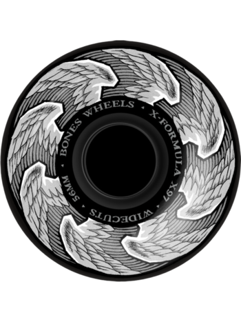 Bones ROUES DE SKATEBOARD XF V6 DEATH ANGELS WIDECUT 97A 56MM