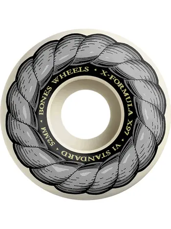 Bones ROUES DE SKATEBOARD XF V1 STANDARDS 97A 52mm