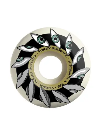 Bones ROUES DE SKATEBOARD PUDWILL EYEING SAUCER XF V1 STANDARD 99A 53MM