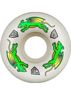 Powell Peralta DRAGON FORMULA NANO RAT V4 93A SKATEBOARD WHEELS NATURAL 52MM