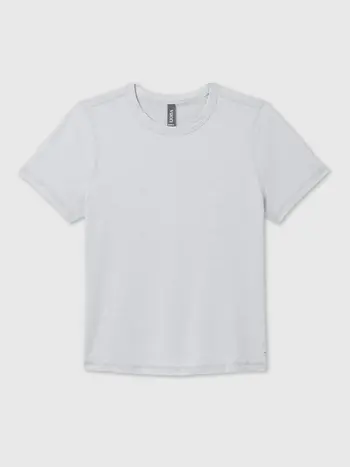 Vuori FEMMES LUX SHORT SLEEVE T-SHIRT LIGHT HEATHER GREY