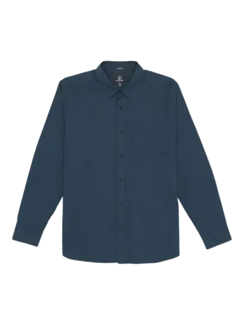 Volcom HOMMES DATE KNIGHT LONG SLEEVE SHIRT BLUE WASH