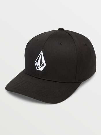 Volcom MEN'S FULL STONE FLEXFIT HAT BLACK