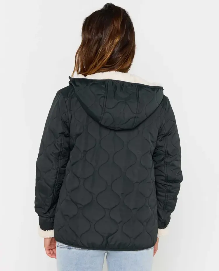 RIP CURL WOMEN'S ANOETA CLASSIC QUILTED JACKET