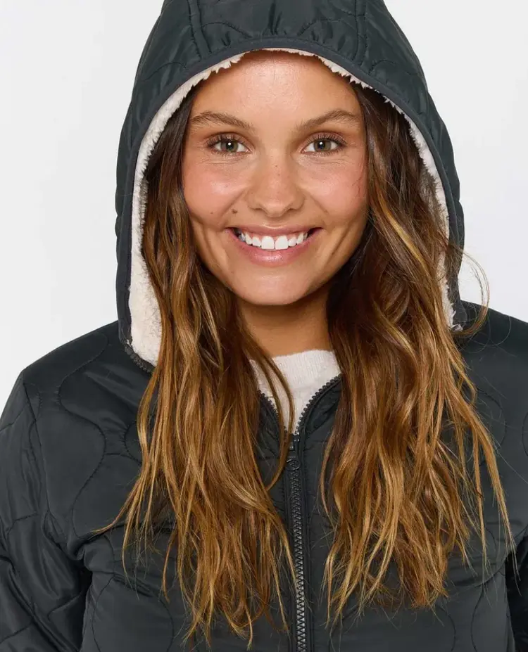 RIP CURL FEMMES ANOETA CLASSIC QUILTED JACKET