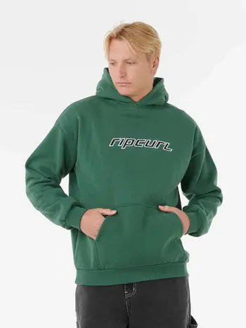 RIP CURL HOMMES NU DOSE HOODIE MOUNTAIN GREEN