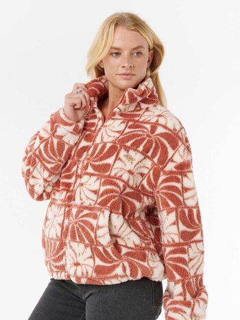 RIP CURL WOMEN'S TY WILLIAMS POLAR FLEECE BRICK