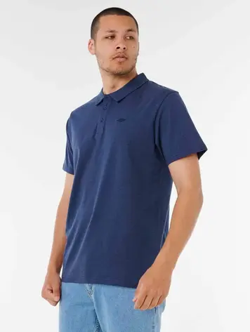 RIP CURL MEN'S EASY AS RELAXED POLO NAVY