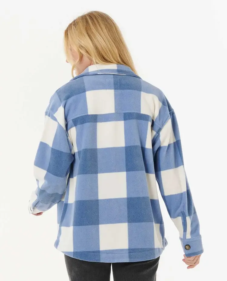 RIP CURL FEMMES NEON ISLES FLEECE LS SHIRT