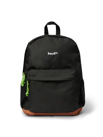 HUF 89 LOGO BACKPACK BLACK