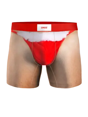 Undz MEN'S CLASSIC BOXER HORNY CLAUS