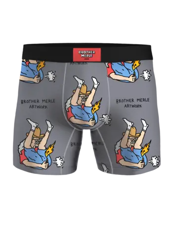 Undz MEN'S CLASSIC BOXER FART FIRE X BROTHERMERLE