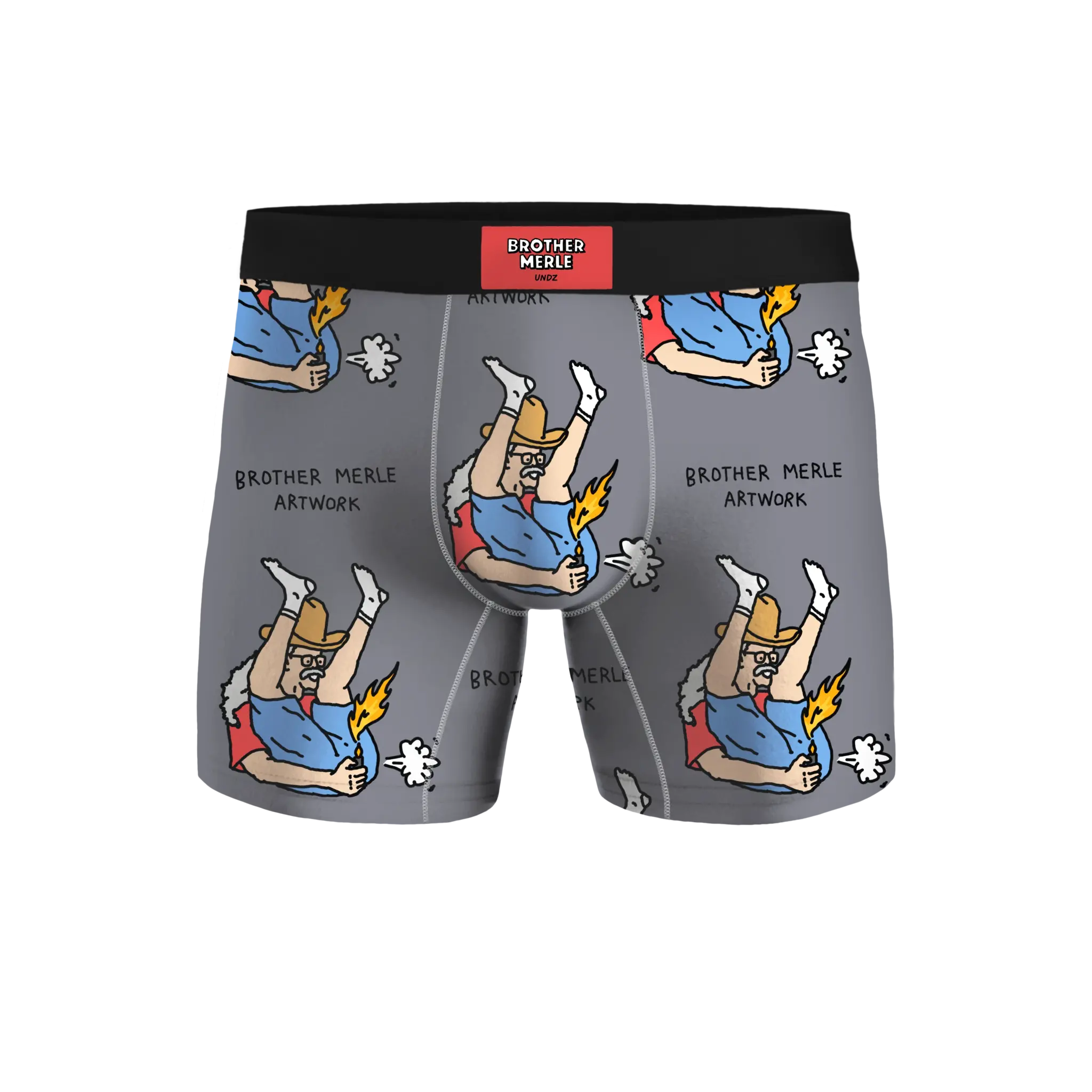 Undz HOMMES CLASSIC BOXER FART FIRE X BROTHERMERLE