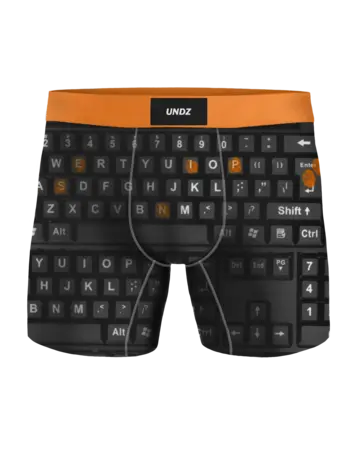 Undz MEN'S CLASSIC BOXER CLAVIER