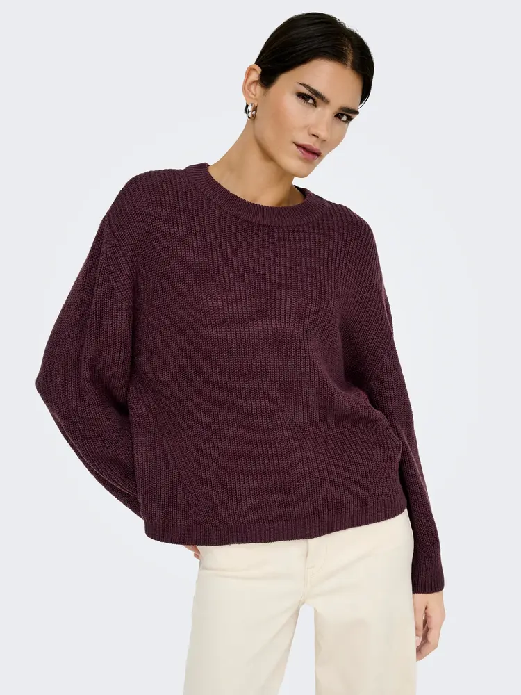 Only WOMEN'S MILOUZ KNITTED PULLOVER