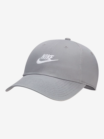 Nike HOMMES CASQUETTE CLUB UNSTRUCTURED FUTURA WASH PARTICLE GREY/WHITE