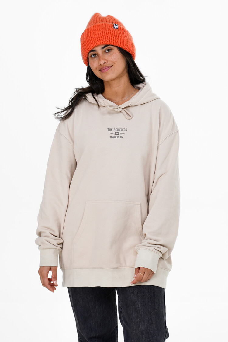 Notice the reckless SLOW SUNDAY CLUB HOODIE