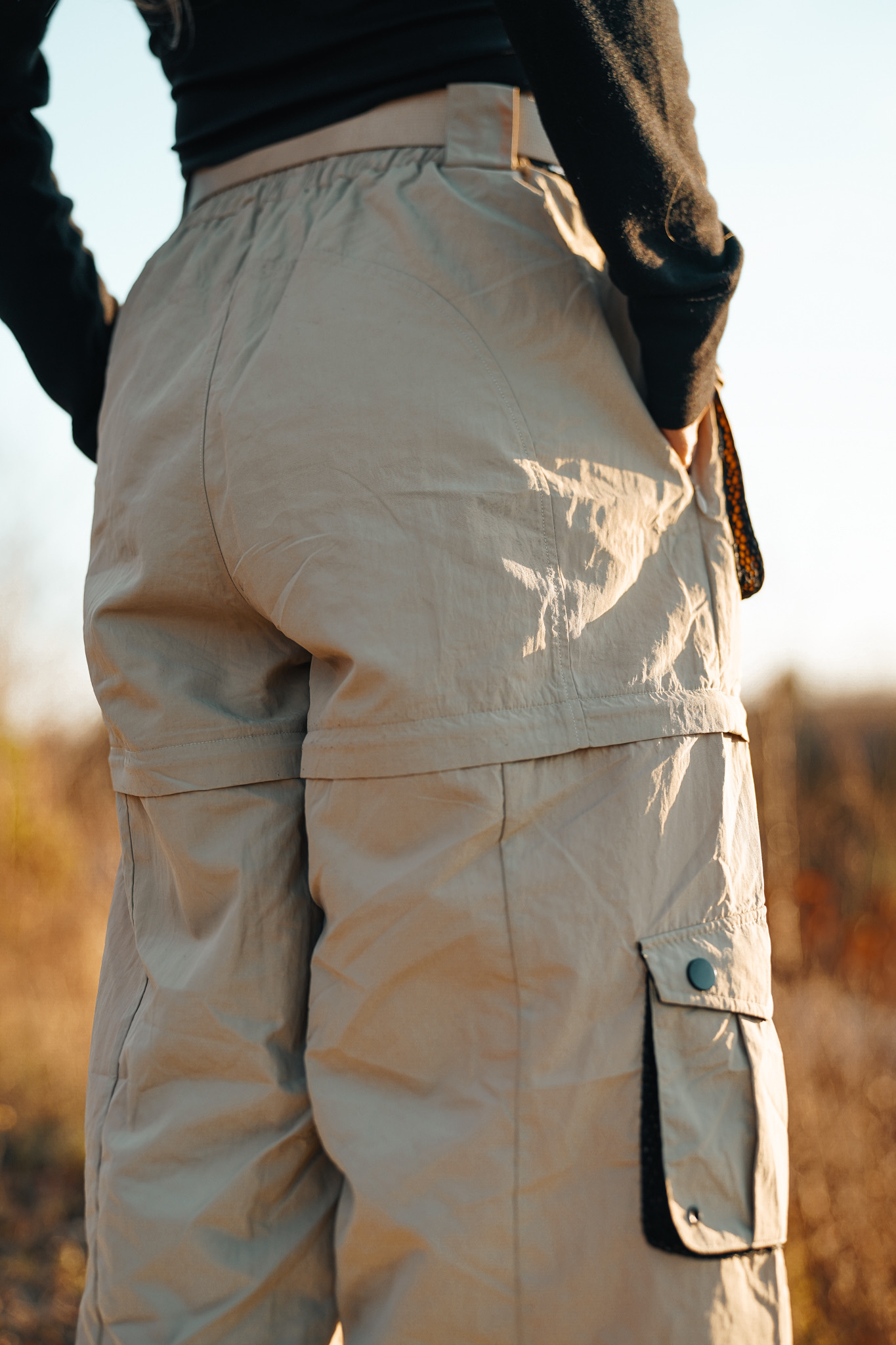 Notice the reckless SAHARA ZIP-OFF PANTS