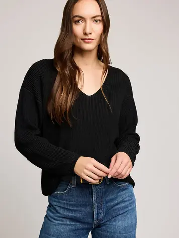 Gentle fawn FEMMES PULL TUCKER BLACK