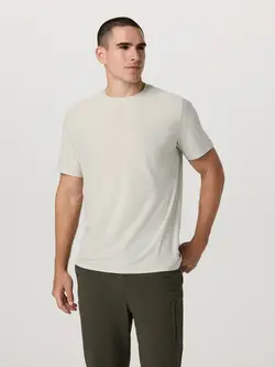 Vuori MEN'S STRATO TECH TEE MUSHROOM HEATHER