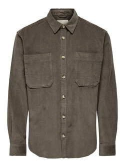 Only & Sons SALP CORD LS SHIRT FALCON