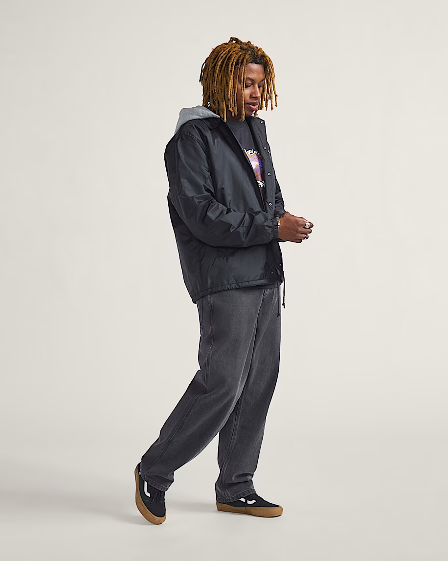 Vans MEN'S RILEY HOODED COACHE'S JACKET