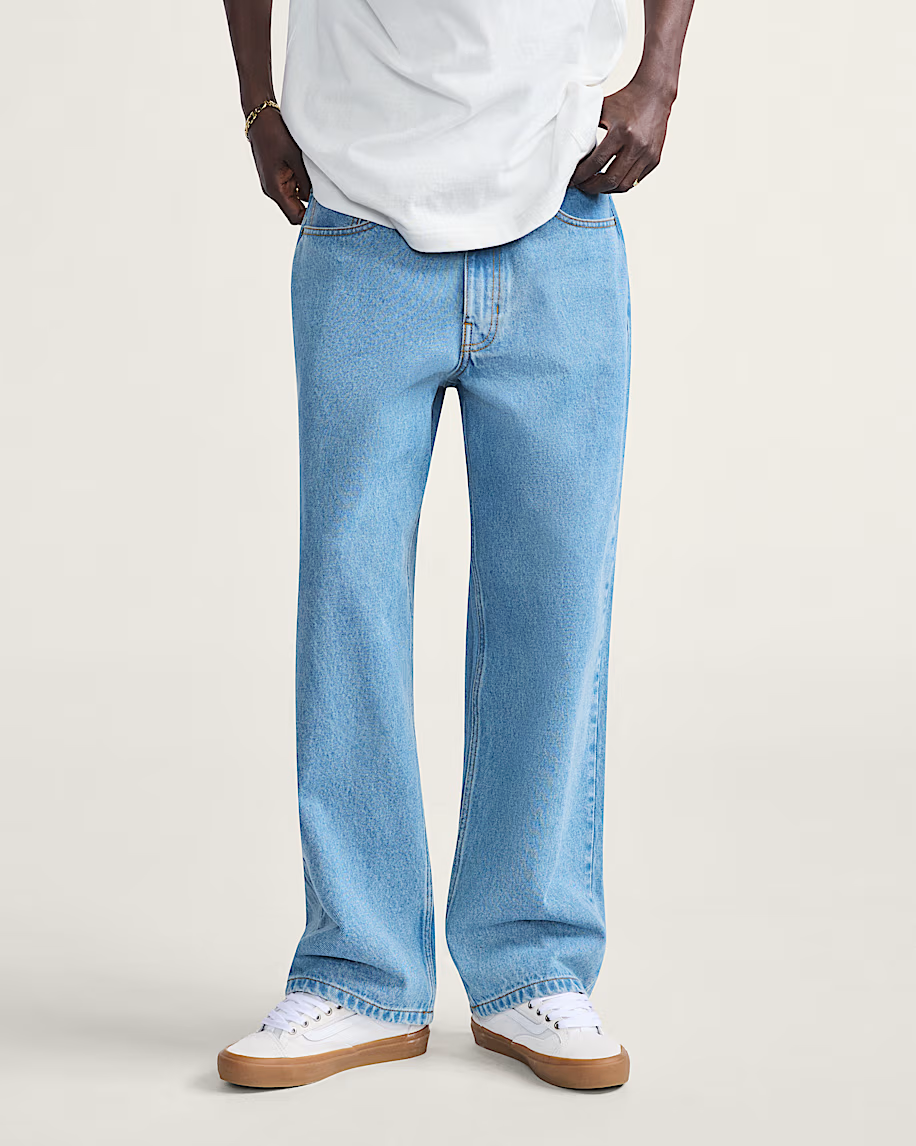 Vans MEN'S CHECK-5 BAGGY DENIM PANTS