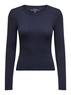 Only EASY LONG SLEEVE TOP NIGHT SKY