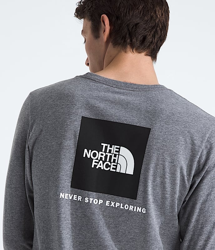 THE NORTH FACE MEN'S EVOLUTION BOX NSE LS TEE