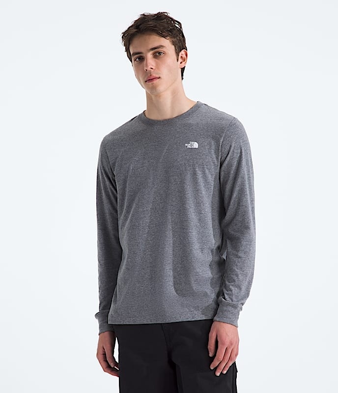 THE NORTH FACE MEN'S EVOLUTION BOX NSE LS TEE