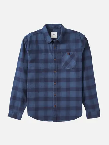 Katin MEN'S DEREK FLANNEL LS DARK BLUE