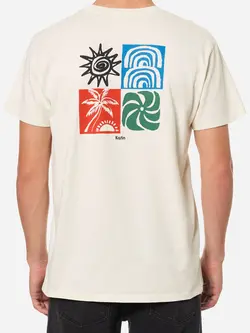 Katin MEN'S REALM TEE VINTAGE WHITE