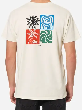Katin MEN'S REALM TEE VINTAGE WHITE