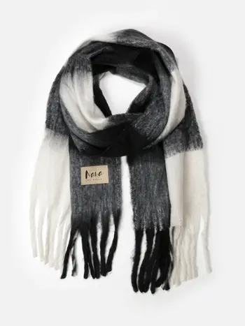 NANA THE BRAND FEMMES FOULARD GENEVE NOIR/BLANC