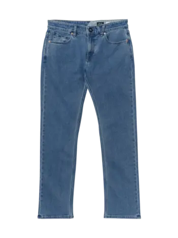 Volcom MEN'S SOLVER DENIM PANT DEEP RIVER BLUES
