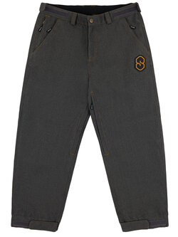 Souvenir MEN'S 3 PLY DENIM SNOW PANTS FADED GREY