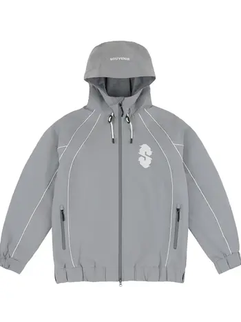 Souvenir MEN'S INSULATED TRACK JACKET COOL GREY