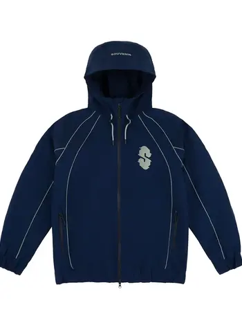 Souvenir MEN'S INSULATED TRACK JACKET NAVY